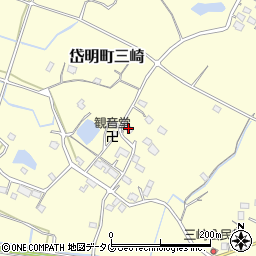 熊本県玉名市岱明町三崎649周辺の地図