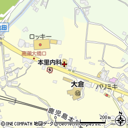 熊本県玉名市大倉北周辺の地図
