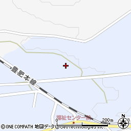 大分県竹田市桜町周辺の地図