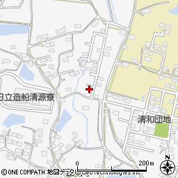熊本県玉名郡長洲町清源寺2338周辺の地図