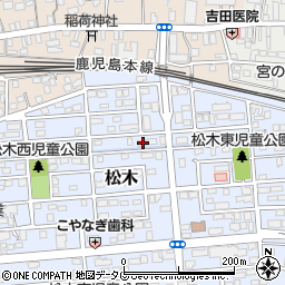 熊本県玉名市松木23-2周辺の地図
