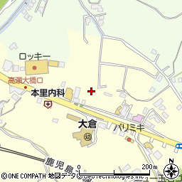 熊本県玉名市大倉1456周辺の地図