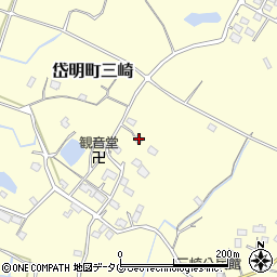 熊本県玉名市岱明町三崎654周辺の地図
