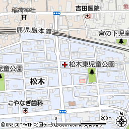 熊本県玉名市松木16-8周辺の地図