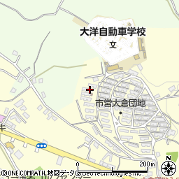 熊本県玉名市大倉705-7周辺の地図