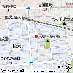 熊本県玉名市松木16-4周辺の地図