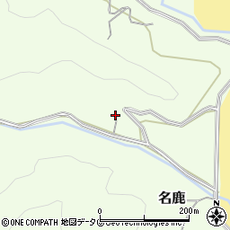 高知県四万十市名鹿216周辺の地図