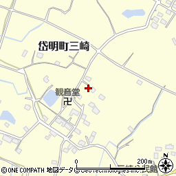 熊本県玉名市岱明町三崎653周辺の地図