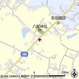 熊本県玉名市岱明町三崎239周辺の地図