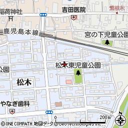 熊本県玉名市松木16周辺の地図