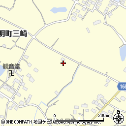 熊本県玉名市岱明町三崎566周辺の地図