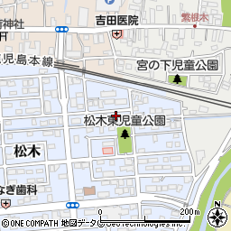 熊本県玉名市松木16-2周辺の地図