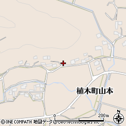 熊本県熊本市北区植木町山本1915-2周辺の地図
