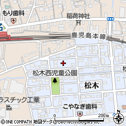熊本県玉名市松木33周辺の地図