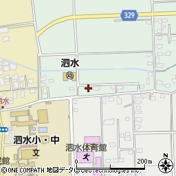 熊本県菊池市泗水町吉富1583周辺の地図