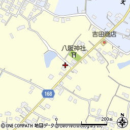 熊本県玉名市岱明町三崎407周辺の地図