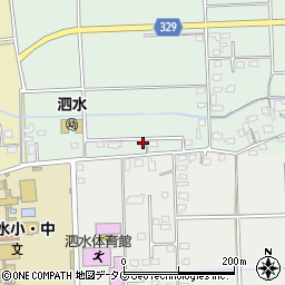 熊本県菊池市泗水町吉富1582周辺の地図