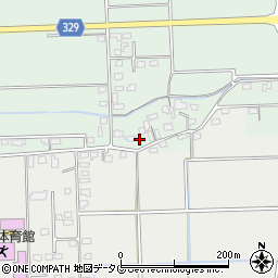 熊本県菊池市泗水町吉富1550周辺の地図