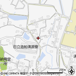 熊本県玉名郡長洲町清源寺2114周辺の地図