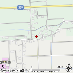 熊本県菊池市泗水町吉富1551周辺の地図