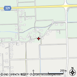 熊本県菊池市泗水町吉富1539周辺の地図