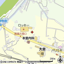 熊本県玉名市大倉1575-1周辺の地図