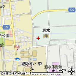 熊本県菊池市泗水町吉富1591周辺の地図