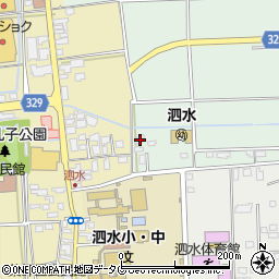 熊本県菊池市泗水町吉富1590周辺の地図