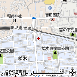 熊本県玉名市松木18周辺の地図