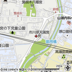 熊本県玉名市繁根木291周辺の地図