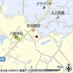 熊本県玉名市岱明町三崎212周辺の地図