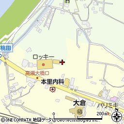 熊本県玉名市大倉1579周辺の地図