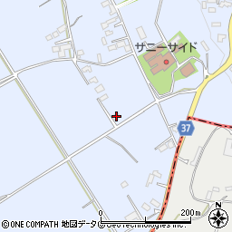 熊本県菊池市泗水町南田島1641-6周辺の地図