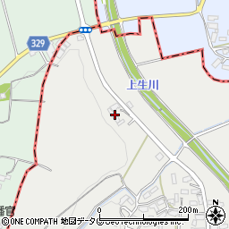 熊本県合志市上生792周辺の地図