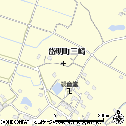 熊本県玉名市岱明町三崎610周辺の地図