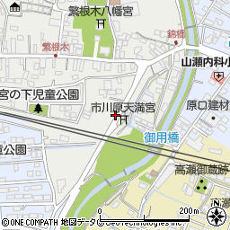 熊本県玉名市繁根木518周辺の地図