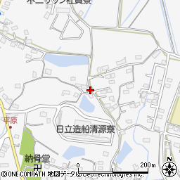 熊本県玉名郡長洲町清源寺1672周辺の地図