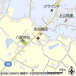 熊本県玉名市岱明町三崎215周辺の地図