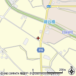 セブンイレブン泗水住吉店周辺の地図