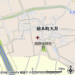 熊本県熊本市北区植木町大井473周辺の地図