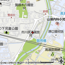 熊本県玉名市繁根木519周辺の地図