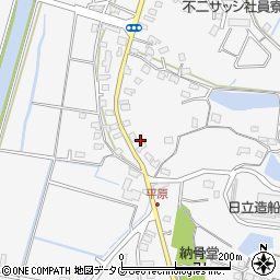 熊本県玉名郡長洲町清源寺1705周辺の地図