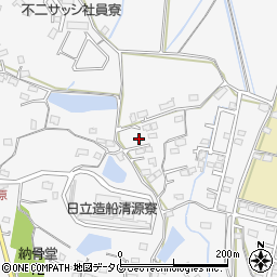 熊本県玉名郡長洲町清源寺2109周辺の地図