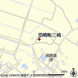 熊本県玉名市岱明町三崎607周辺の地図