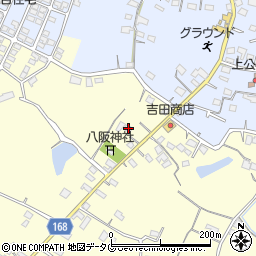 熊本県玉名市岱明町三崎420周辺の地図