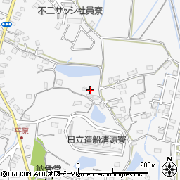 熊本県玉名郡長洲町清源寺1676周辺の地図