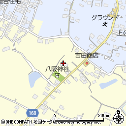 熊本県玉名市岱明町三崎418周辺の地図