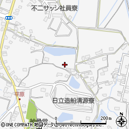 熊本県玉名郡長洲町清源寺1677周辺の地図