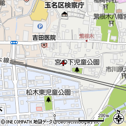 熊本県玉名市繁根木311周辺の地図