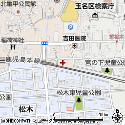 熊本県玉名市亀甲32周辺の地図